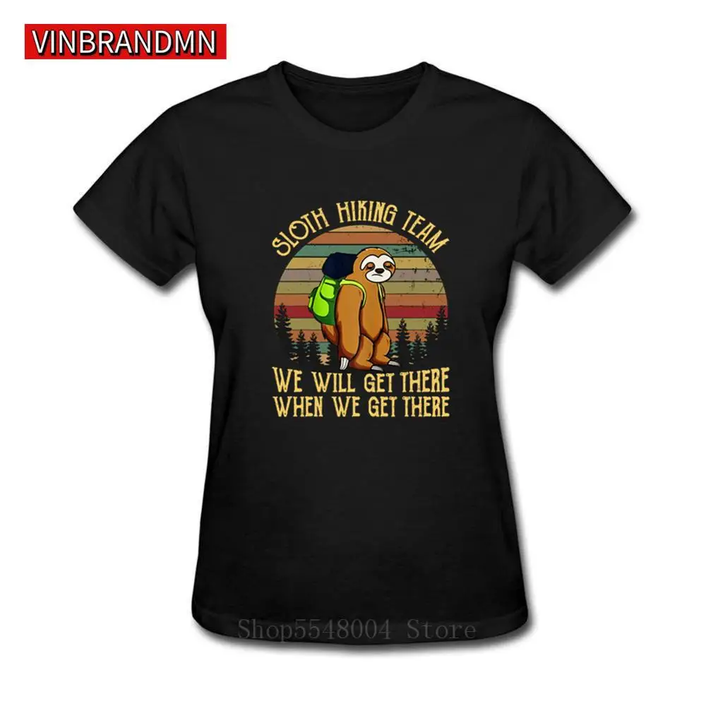 Ленивец походная команда футболка винтажные подарки для альпинизма хикера