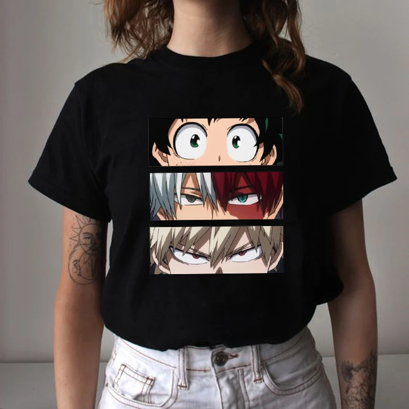 cantidad surco artículo Camiseta de My Hero Academia para hombres y mujeres, camisa de Anime  japonés, Boku No Hero Academia, Manga, camisetas gráficas Bakugou Himiko  Toga|Camisetas| - AliExpress