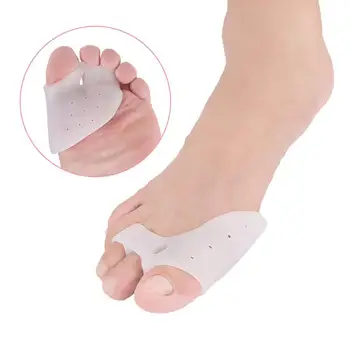 

1pair Thumb Valgus Correction Sleeve Bunion Corrector Relief Gel Toe Separator Toes Straightener Hammer Pads Cushion