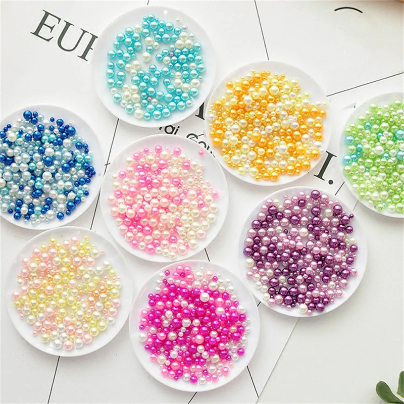 

Colorful Bead Balls Addition For Slime Toy Craft Fish Tank Filler For Charms Hand Gum DIY Decor For Kid Accessories Supplies