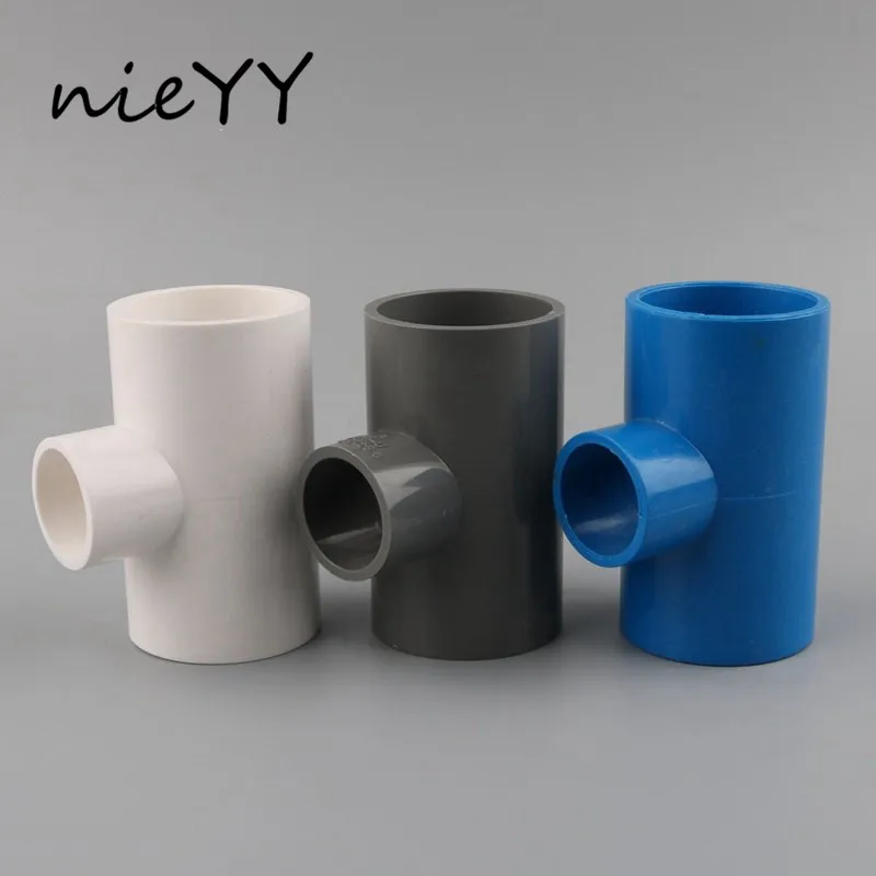 

2pcs 25-20mm 32 To 20/25mm 3 Ways Reducing Joint Connector Connect To 20/25/32Mm PVC Pipe Garden Hose Adapter Irrigation Systems