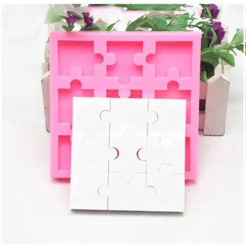 

Puzzle Piece Resin Mold Silicone Puzzle Crayons Maker Silicone Mold Art Crafts 1XCA