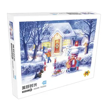 

300 Pcs/Pack Thicken Paper Puzzle Landscape Assemble Jigsaw Home Decoration R7RB