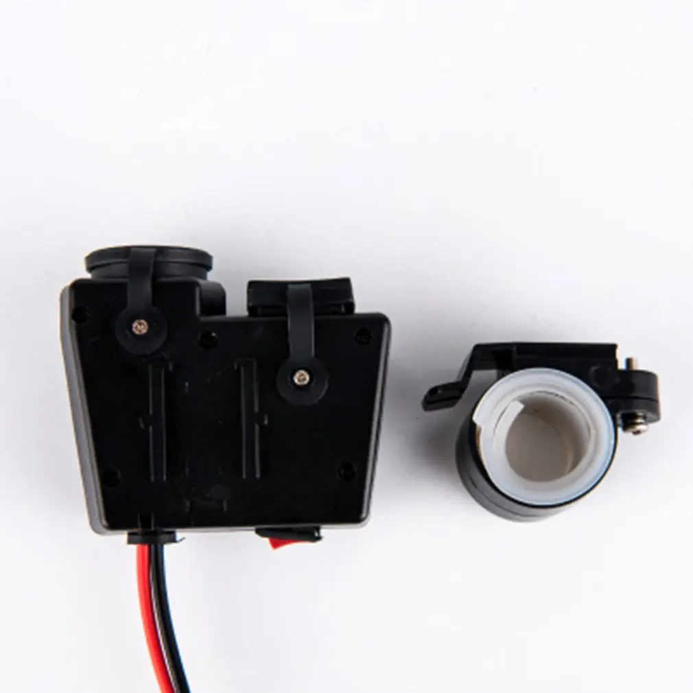 Мотоцикл модифицированный автомобильный телефон Usb зарядное устройство с переключателем 12 В Водонепроницаемый Многофункциональный Быстрая зарядка прикуриватель база