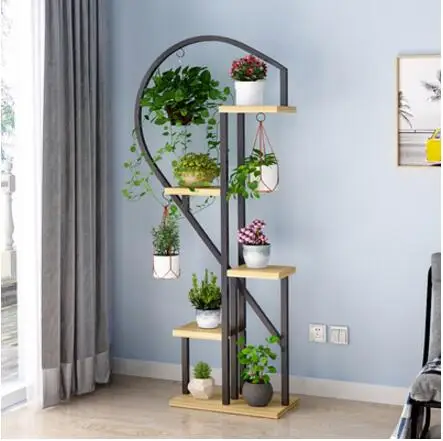 Flower shelf, multi-storey interior special price living room, ceiling orchid bedroom, household saving space, balcony decoratio - Цвет: 10