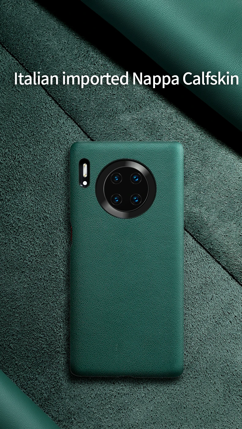 SanCore для HUAWEI MATE30/PRO чехол для телефона наппа кожаный чехол из натуральной кожи защитный чехол бизнес Премиум Роскошный чехол