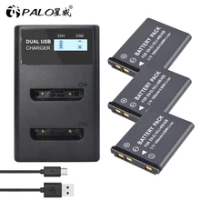 PALO – batterie de caméra 3.7V, EN-EL10 EN EL10 LI-42B Li-40B LI42B 40B, pour Nikon OLYMPUS U700 U710 FE230 FE340 FE290 FE3