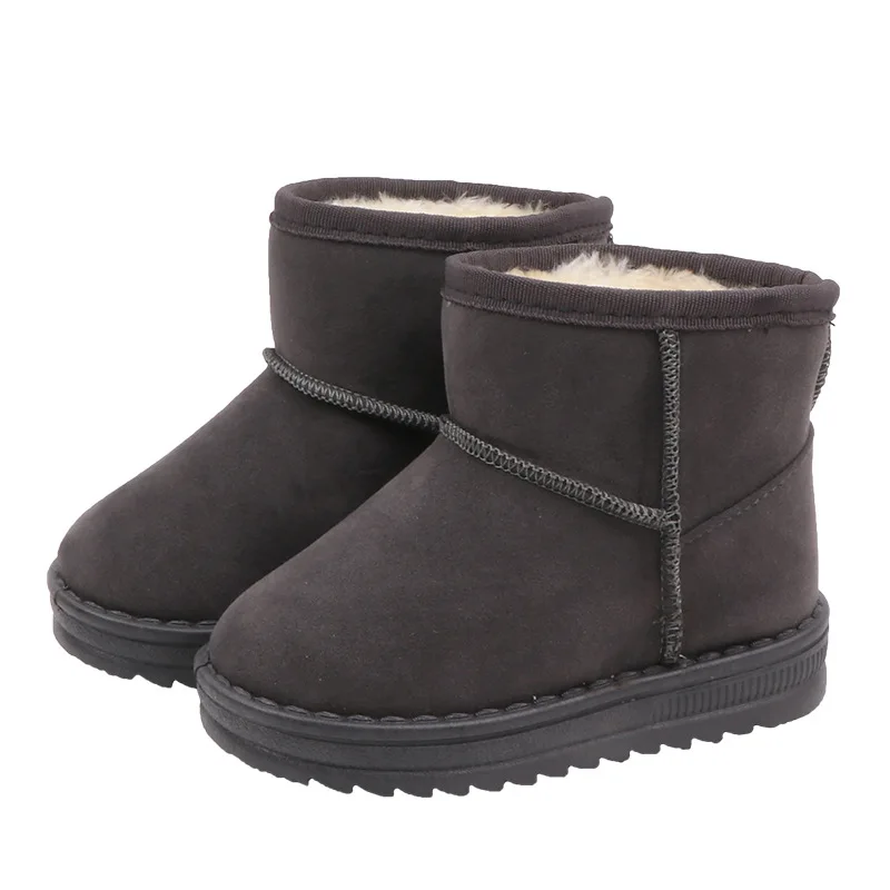 Модная детская повседневная обувь детские ботинки Martin для мальчиков и девочек