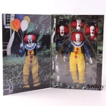 

NECA The Clown Pennywise Stephen King's It Pennywise Accessory Set PVC Action Figure Collectible Model Toy