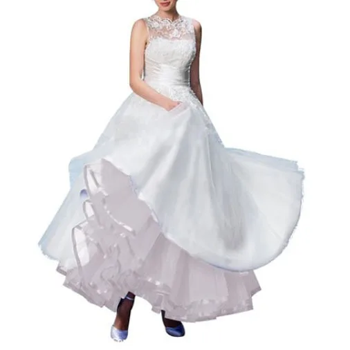 Petticoat dress skirt boneless skirt dress matching peng skirt built-in bustle