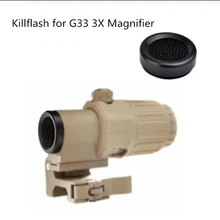Killflash/Kill Flash для страйкбола G33 3X лупа с переключателем в сторону STS быстрая Съемная/QD Крепление AO5355 охотничья оптика