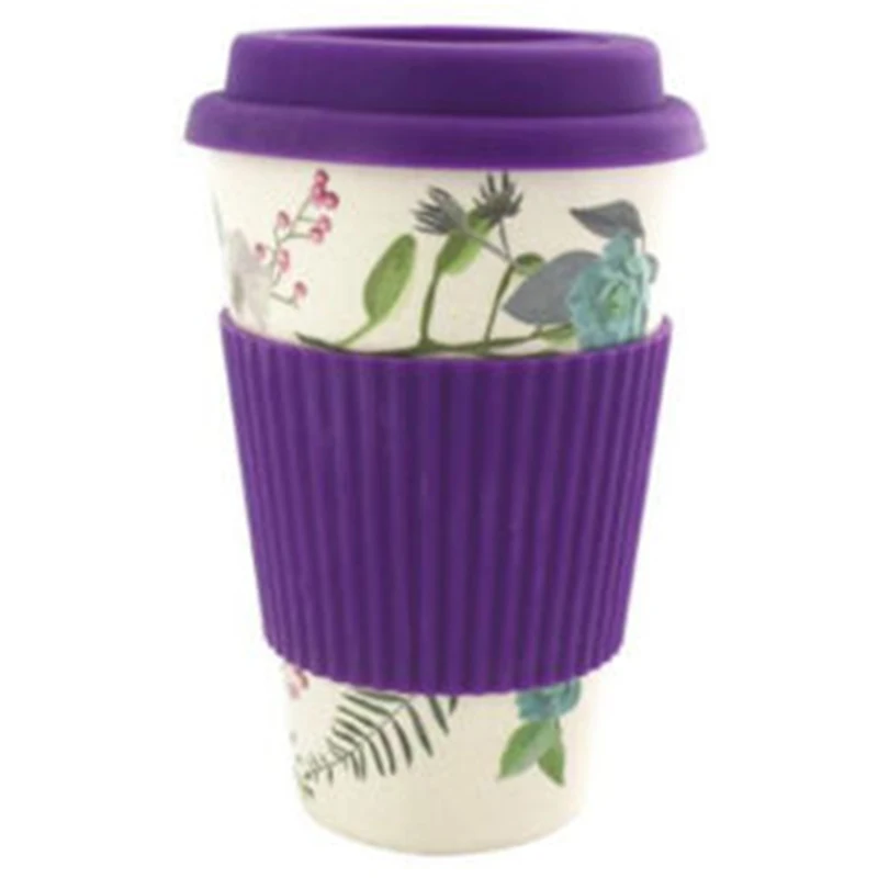 Кружки многоразовые кофейные кружки из бамбукового волокна изоляционная кружка