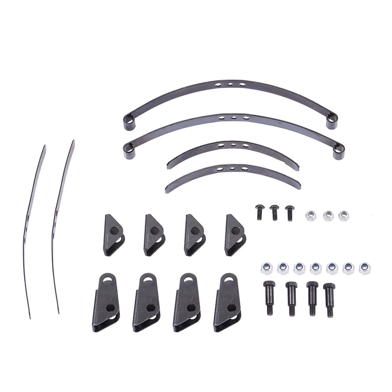 2 шт. металлическая листовая пружинная подвеска амортизирующая стальная