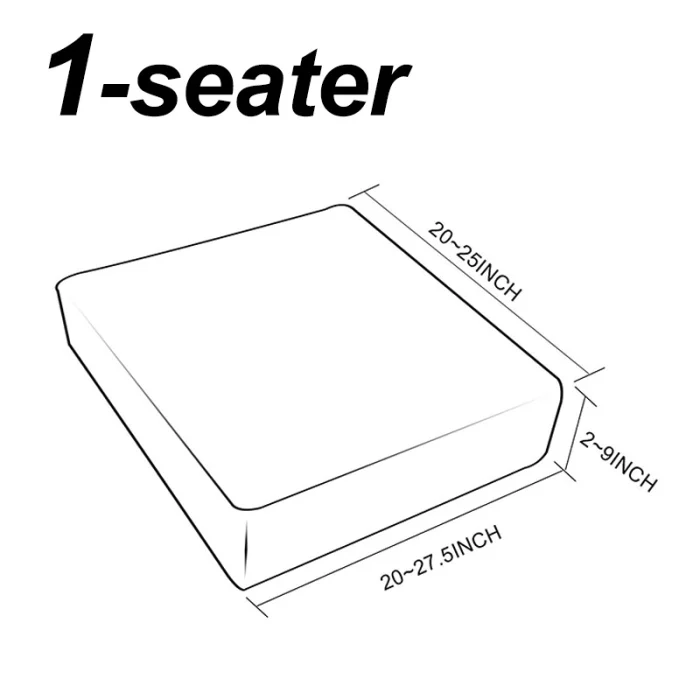 Высокоэластичный чехол для дивана, мягкий водонепроницаемый чехол для мебели 1-4 местный MJJ88
