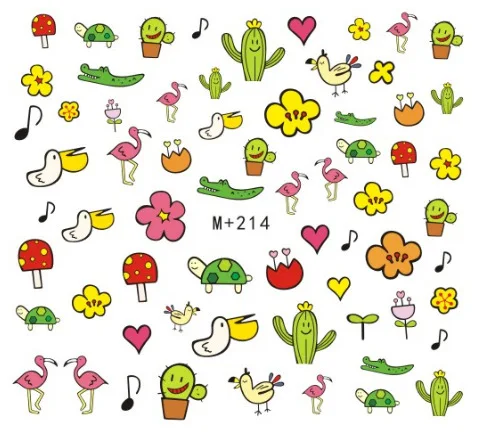 Kawaii 17 видов стилей милый мультфильм акриловый порошок поли гель лак для ногтей искусство украшения Кристалл маникюрный набор аксессуары для ногтей