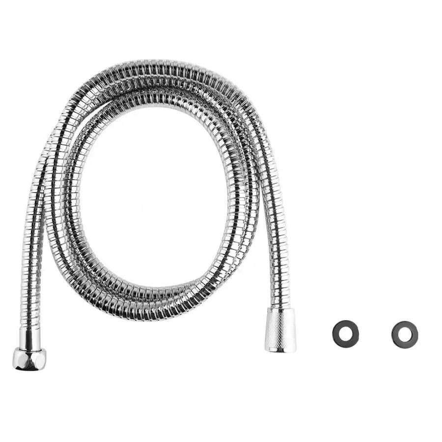 Bathroom Accessories set Stainless Steel Plumbing Flexible Shower Hoses Pipe For bathroom(S21512CP) G1/2" Bathroom Set