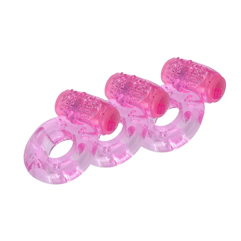 3Pcs Giocattoli Vibranti Del Sesso Di Cockring Per Mens Dick Piacere Giochi Per Adulti Anello Pene Pene Ringen Anillo Hombre