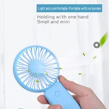 USB мини-вентилятор кондиционер классный переносной настольный вентилятор USB кулер вентилятор с 7 спиральными лопастями для ноутбука Настольный компьютер для дома и офиса