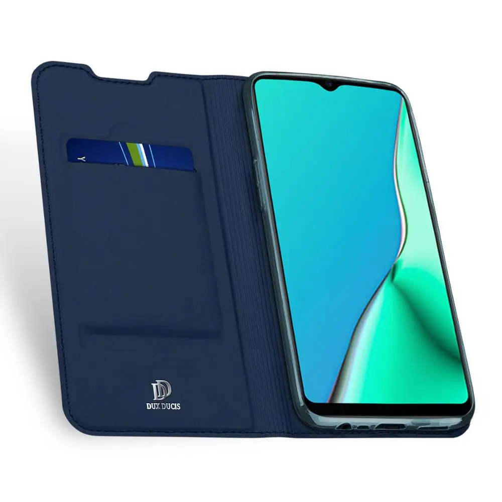 Чехол-книжка для OPPO A9 PCHM30, кожаный чехол-книжка для OPPO A5 PCHT30, Магнитный флип-чехол для телефона 6,5 дюйма
