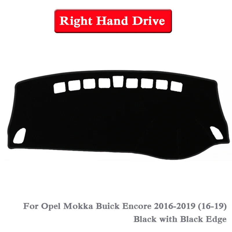 Car Styling Dashboard Protective Mat Shade Cushion Pad Interior For Opel Mokka Buick Encore 2013- LHD&RHD Auto Accessory