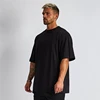 Mens Loose Oversized Fit Short Sleeve T-shirt With Dropped Shoulder Retro Fitness T Shirt Summer Gym Bodybuilding Tops Tees ► Photo 2/6