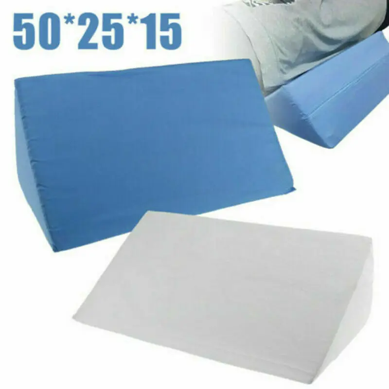 

Acid Reflux Foam Bed Wedge Pillow Elevation Cushion Back Leg Lumbar Support Wedge Pillow Foot Lumbar Support Elevation Cushion