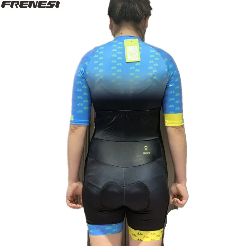 Frenesi bike jumpsuit womens cycling Jersey skinsuit road bicycle clothes triathlon pro team clothing summer running tights