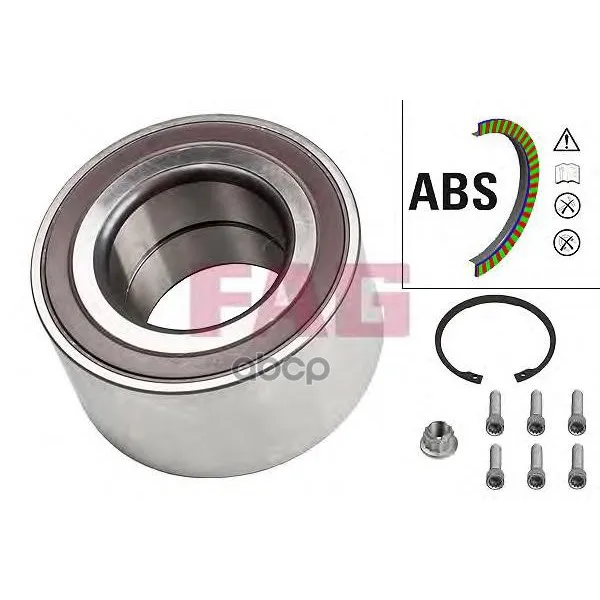 Wheel Bearing Kit | Front Right/Lion Volkswagen Touareg 02-10 Fag. 713610640