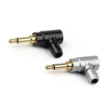 

Jack 3.5mm L-Type 90 Degree Bend Mono Headphone Plu Audio Connector Pure Copper Gold Plated Hifi 3.5 Earphone Adapter