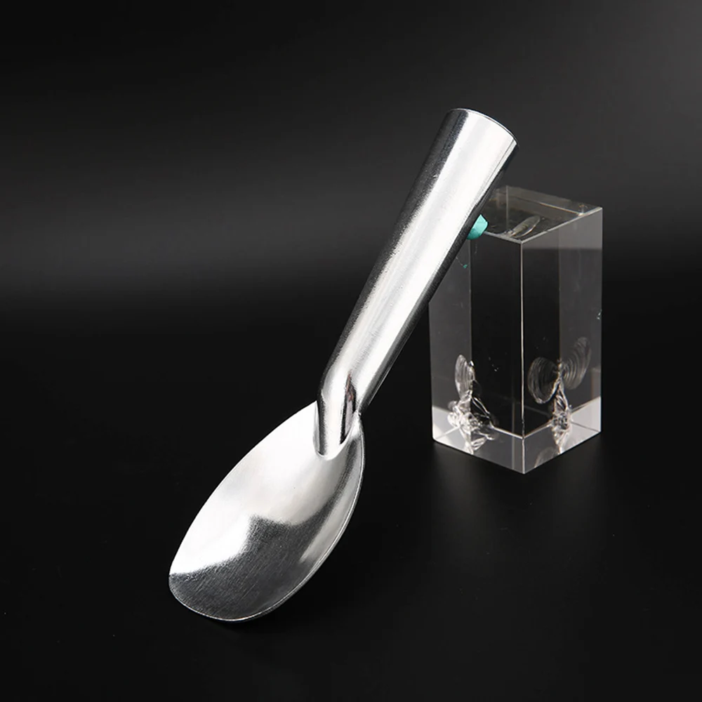 Ice Cream Spade Aluminum Ice Cream Scoop Flower Shape Popsicle Mold Dessert Ball Mould Bar Accessory 1pc
