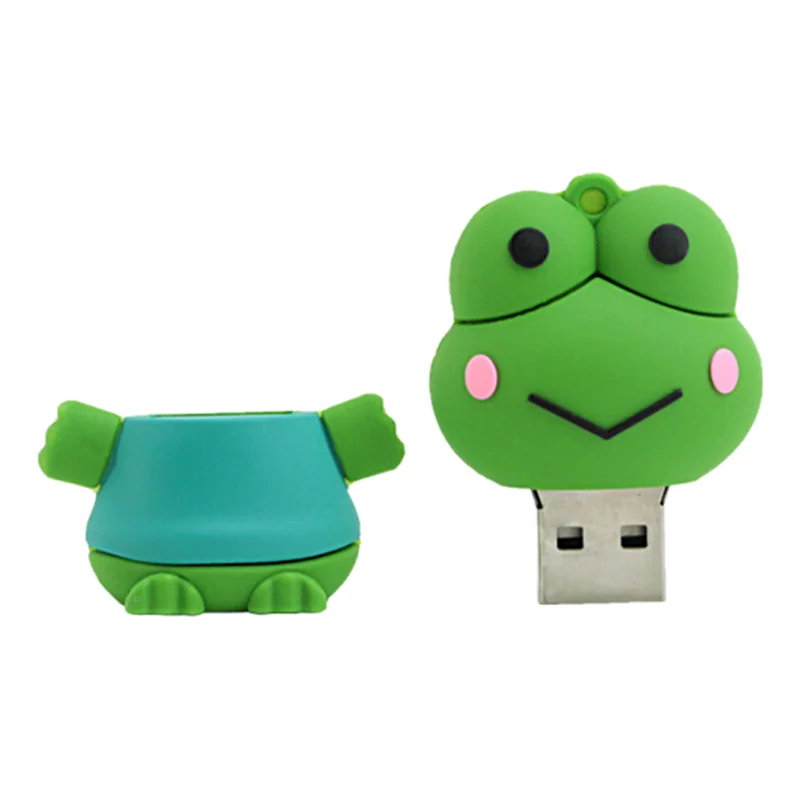 USB флеш накопитель в виде лягушки 64 ГБ 128 32 4 8 16 256 ГБ|USB флэш-накопители| |
