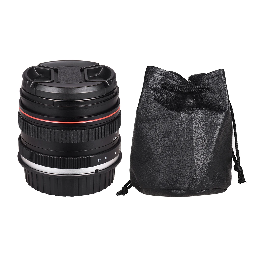 Профессиональный 50 мм F1.4 объектив камеры для Canon 100D 200D 350D Большая диафрагма Стандартный антропоморфный объектив камеры низкая дисперсия