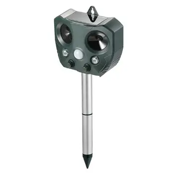 

Outdoor Garden Mole Repellent Solar Power Ultrasonic Mole Snake Bird Mosquito Mouse Ultrasonic Pest Repeller Control Garden Yard