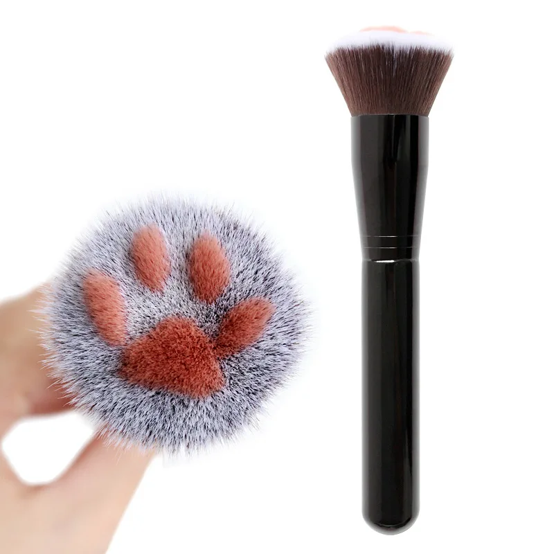 1Pcs Cat Claw Paw Makeup Brush Cat Foundation Brush Long Lasting Concealer Blush Beauty Tool makeup brushes