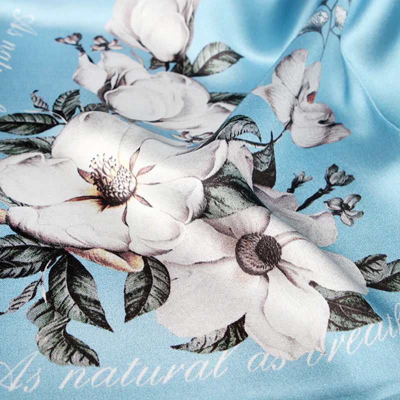 100-Silk-Scarf-Women-Fashion-Luxury-Flower-Print-Small-Kerchief-Scarves-Handkerchief-for-Stylish-Lady-Girl