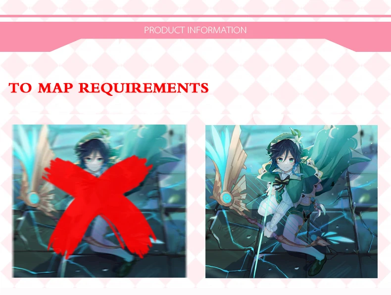 Description Picture 3 of itemDIY Custom Made Anime Dakimakura Hugging Body Pillow Case DIY Printed Only One For You Throw Cushion Pillow Cover Home Bedding