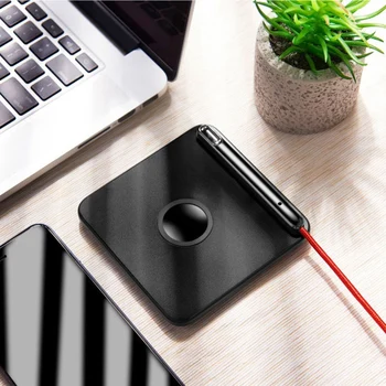 

CX803 Ultra-Thin Square 10W Wireless Quick Charger for iPhone Samsung Note 10 Huawei Mate Qi Fast Wireless Charging Pad
