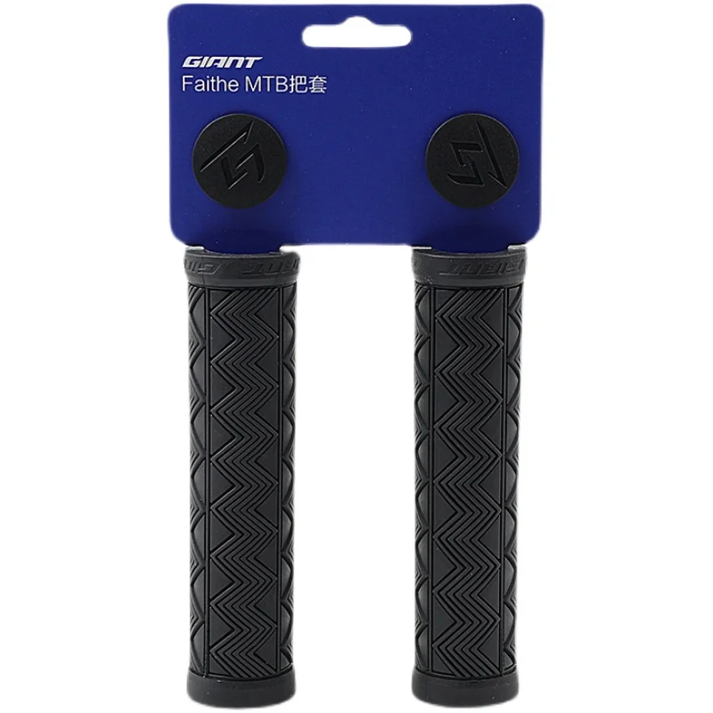 Original GIANT MTB Bike Handle Grip Mountain Handlebar Bicycle Ultralight TPE Rubber Non-slip Grips Bicycle Parts