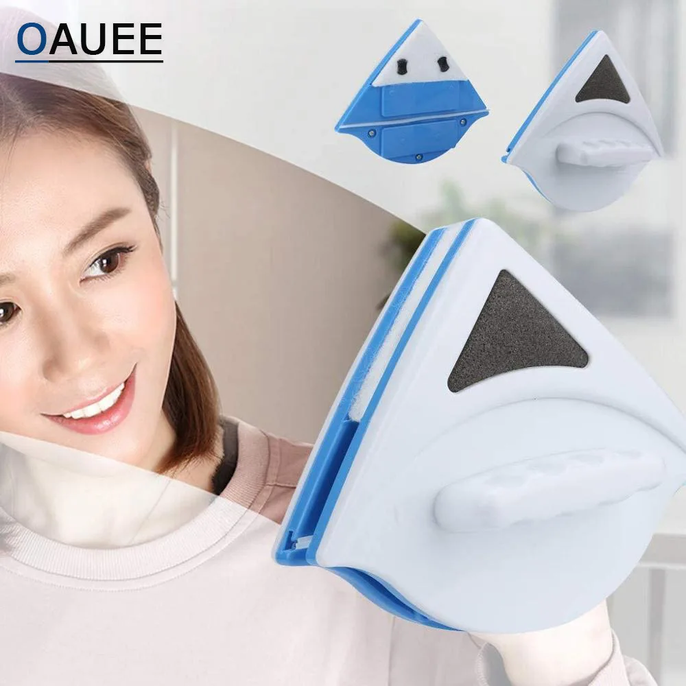 Oauee Double Side Brush Window Wiper Glass Cleaner