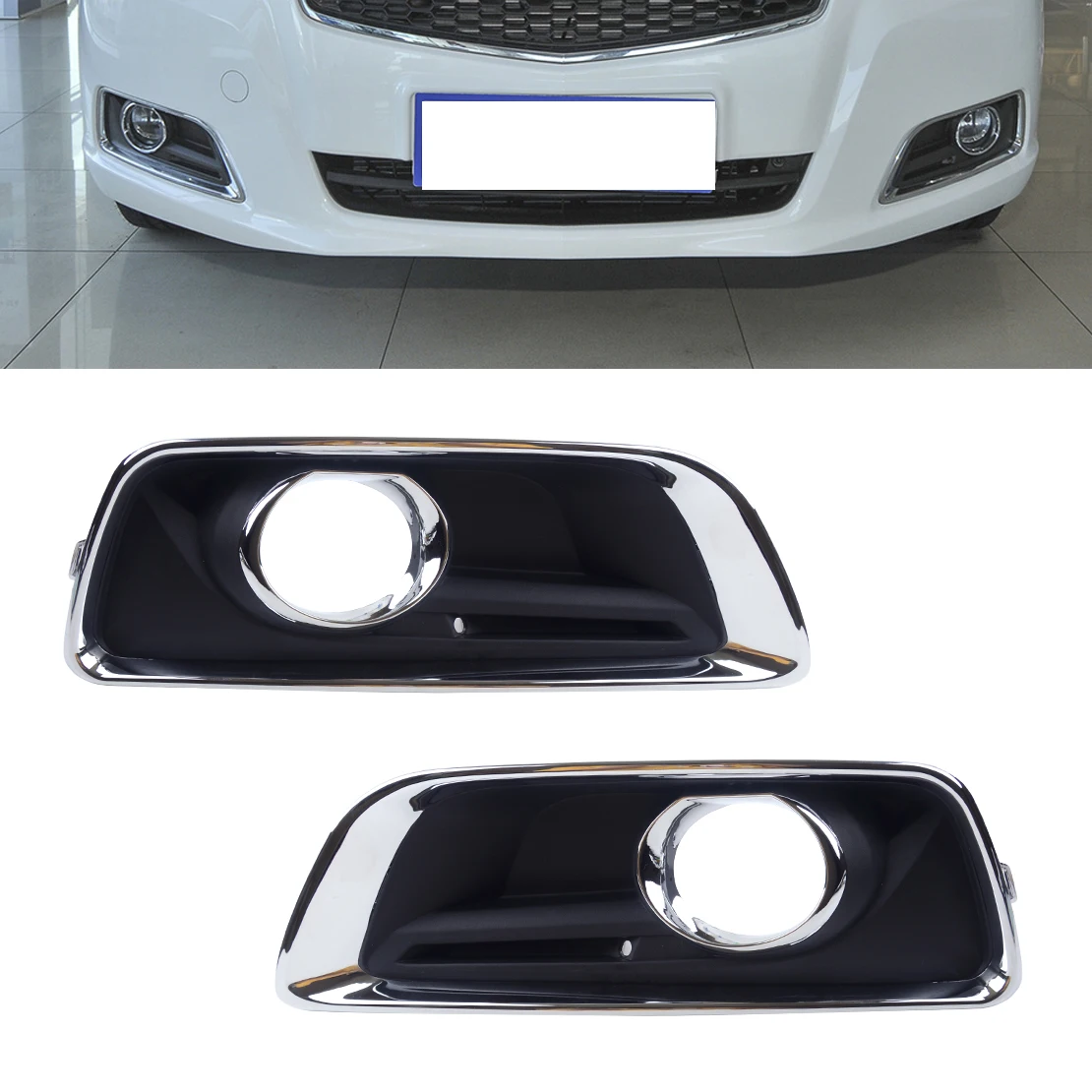 Beler ABS 1 пара передняя противотуманная фара, светильник, рамка, подходит для Chevy Malibu 2012 2013 GM1038136 GM1039136