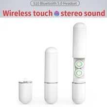 New S10 Wireless Bluetooth Touch Earphone TWS Bluetooth Headset IPX6 Waterproof Stereo Sound For Iphone X 6S 7 8 Samsung S9 S10e