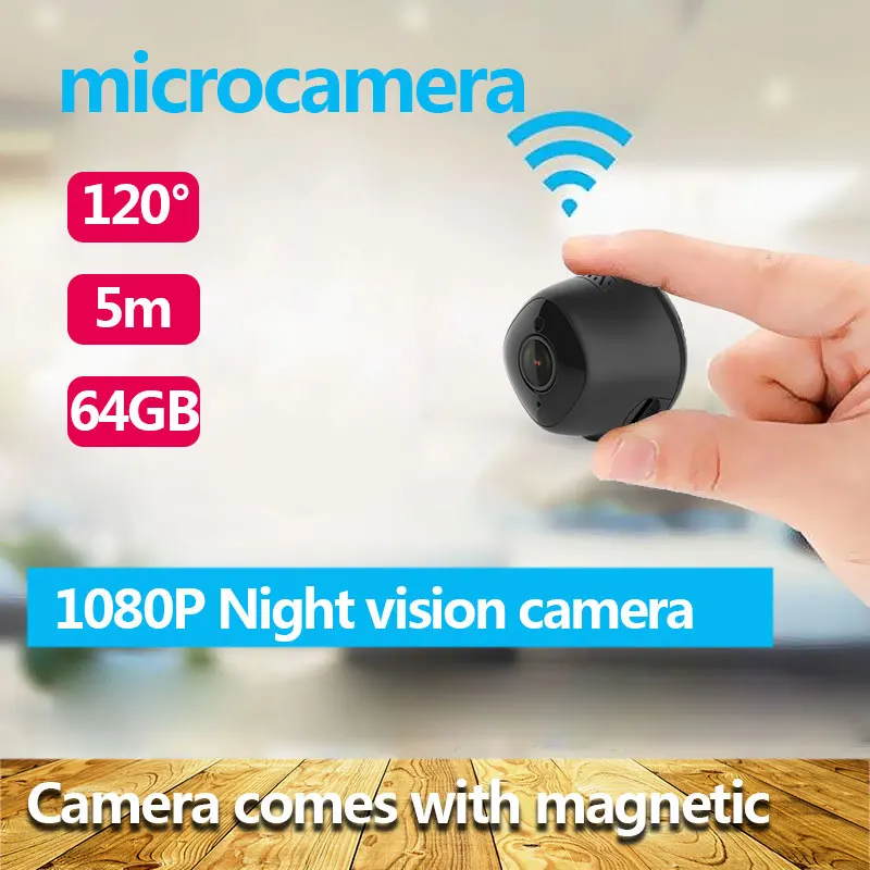 32 гб Full HD 1080P видео мини камера wifi эндоскоп микро секретная камера ночного видения DV видеокамера портативная спортивная PK SQ11 SQ23