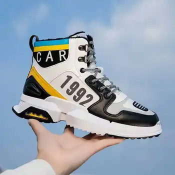 

Sneakers Mocassin Male High Top Running Men Shoes Casual Luxury For Man Breathable Shoes Outdoors Fitness Sport Walking Jogging