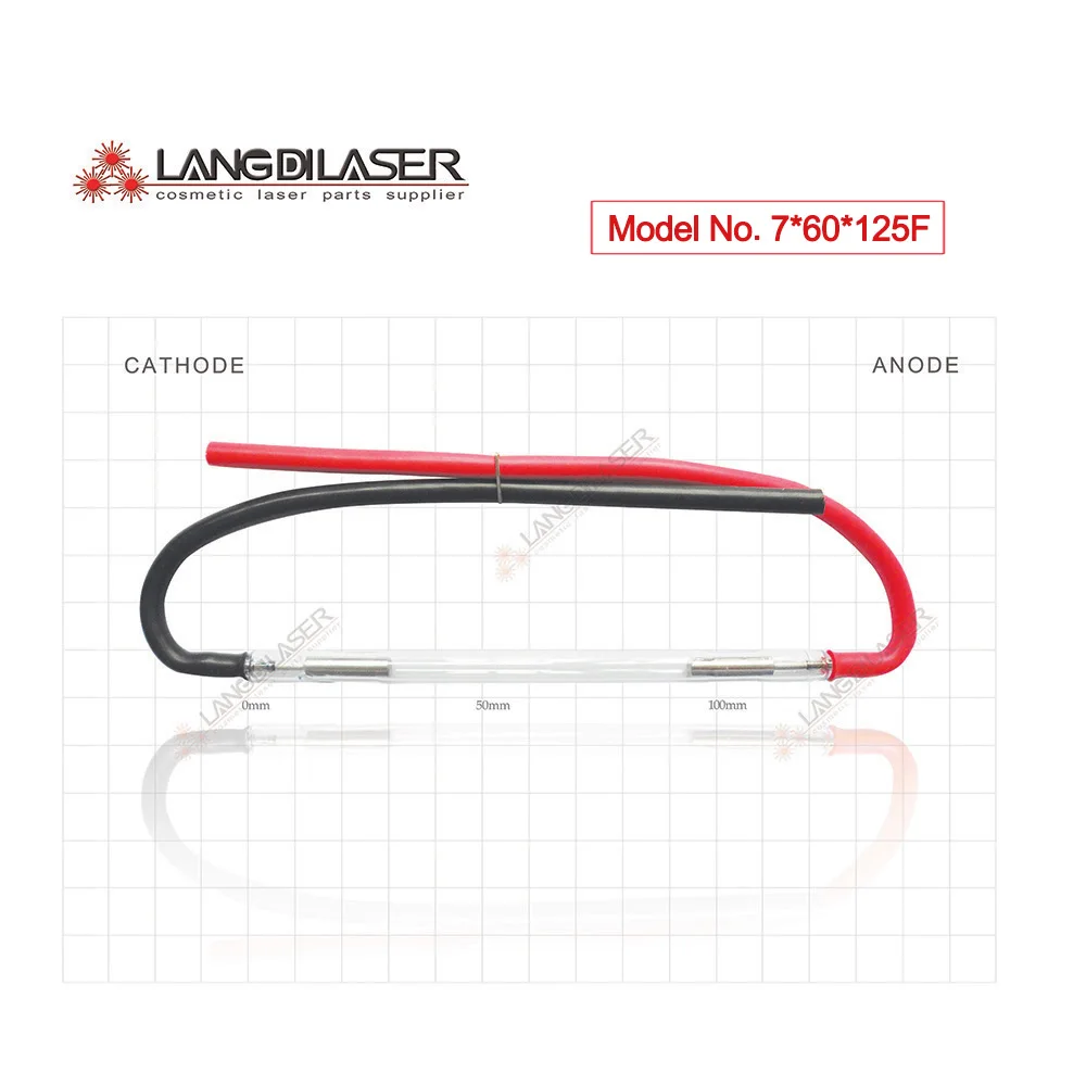 DPL laser lamps : 7*60*125F - wire ( 5 pieces order ) IPL flash Lamp for toplaser head | Красота и здоровье