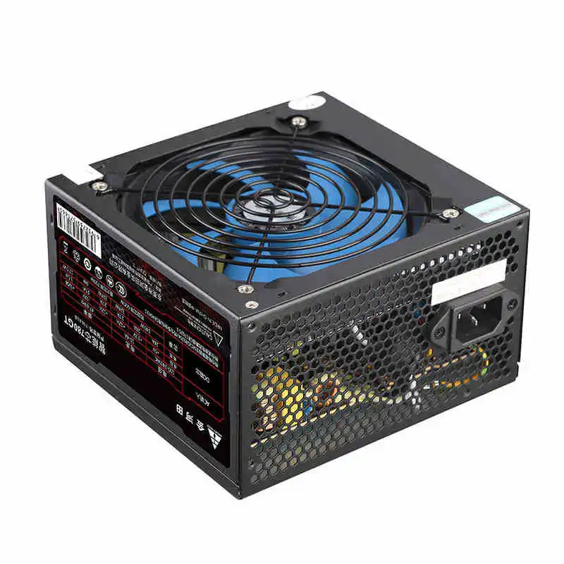 

Goldenfield Intelligent Core 780GT Rated 600W Power Supply for Desktop Computer Wide Power Supply 6 + 2PIN Graphics Card Power S