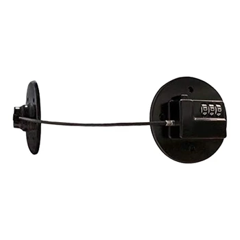 

Refrigerator Strong Adhesive 3-Digit Password Lock for Cabinet File Drawer Window Child Safety