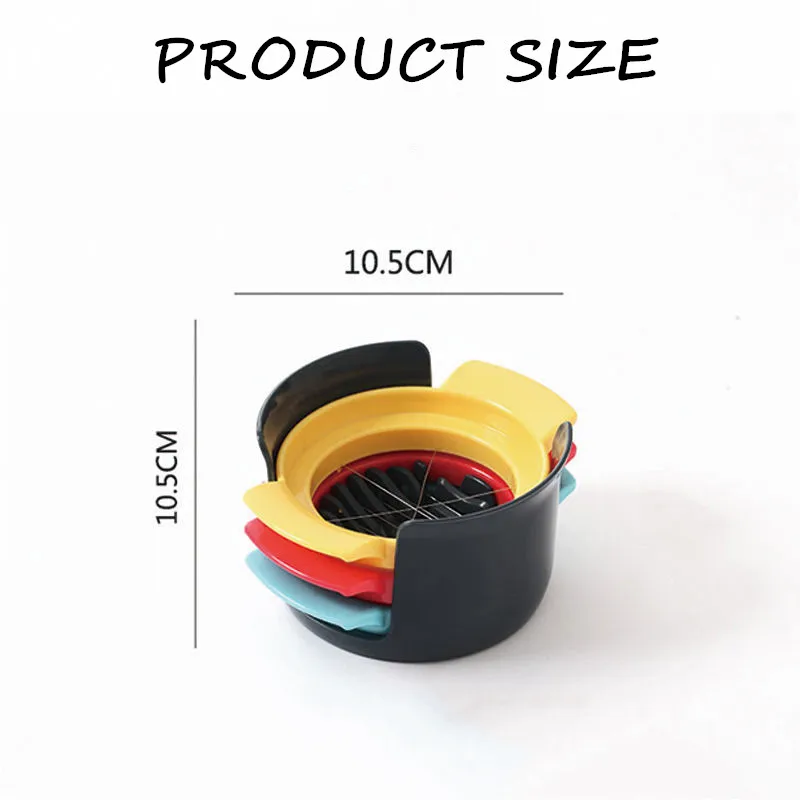 Affettatrice per uova multifunzione, tagliatrice per sezioni, divisore, dispositivo per tagliare le uova, affettatrice creativa per frutta e verdura, utensile da cucina, gadget per cucinare_voghion.com
