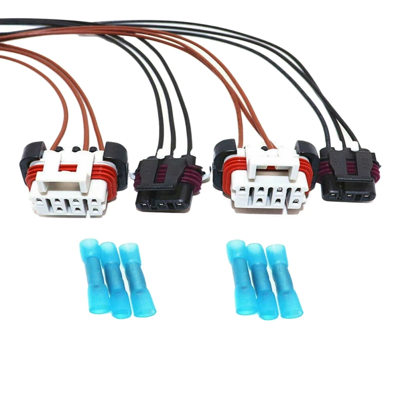 labwork Truck 2X Headlight&Turn Signal Harness fit for 2000-2014 Freightliner Columbia 