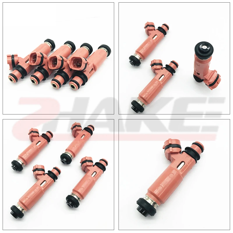 6X 195500-4140 MR507376 топливный инжектор для Pajero Montero Sport 6G72 3,0 V6 V73 1955004140 инжектор