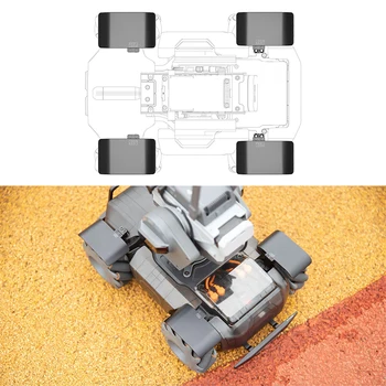 

Fender Mudguard CNC Aluminum Alloy Protective Accessory For DJI Robomaster S1